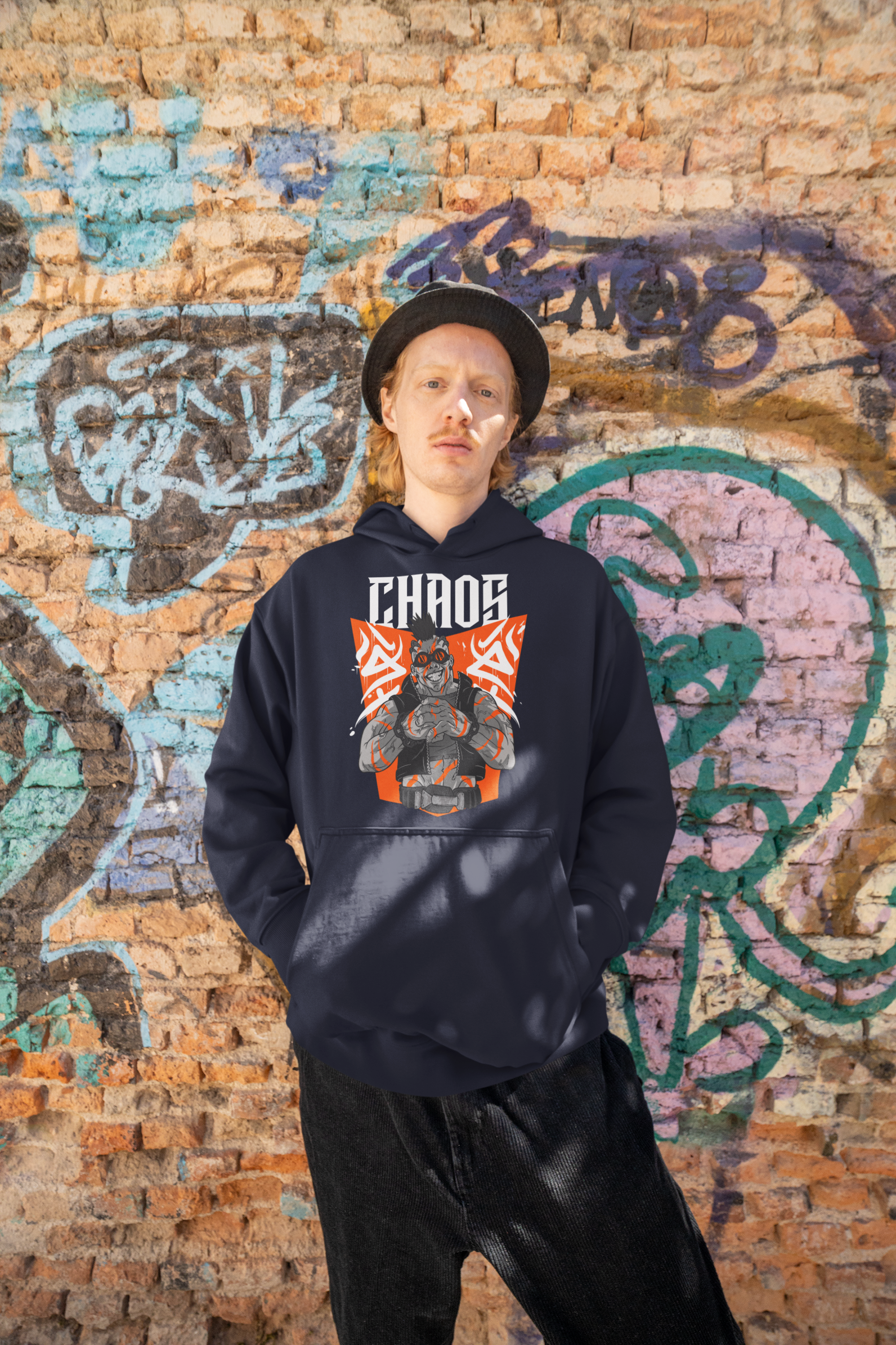 Oversized Hoodie Custom Hoodie Store Men's Ebony Oversized Hoodie