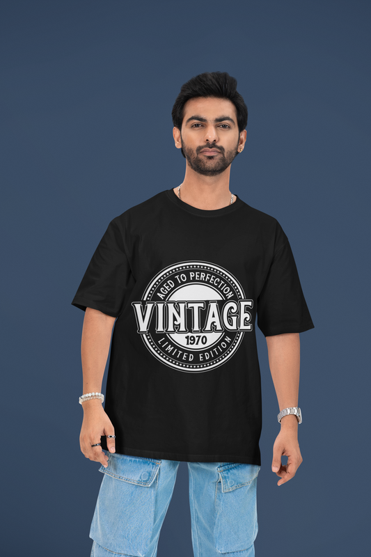 Vintage 1970 T-Shirt | Aged to Perfection | Limited Edition Tee