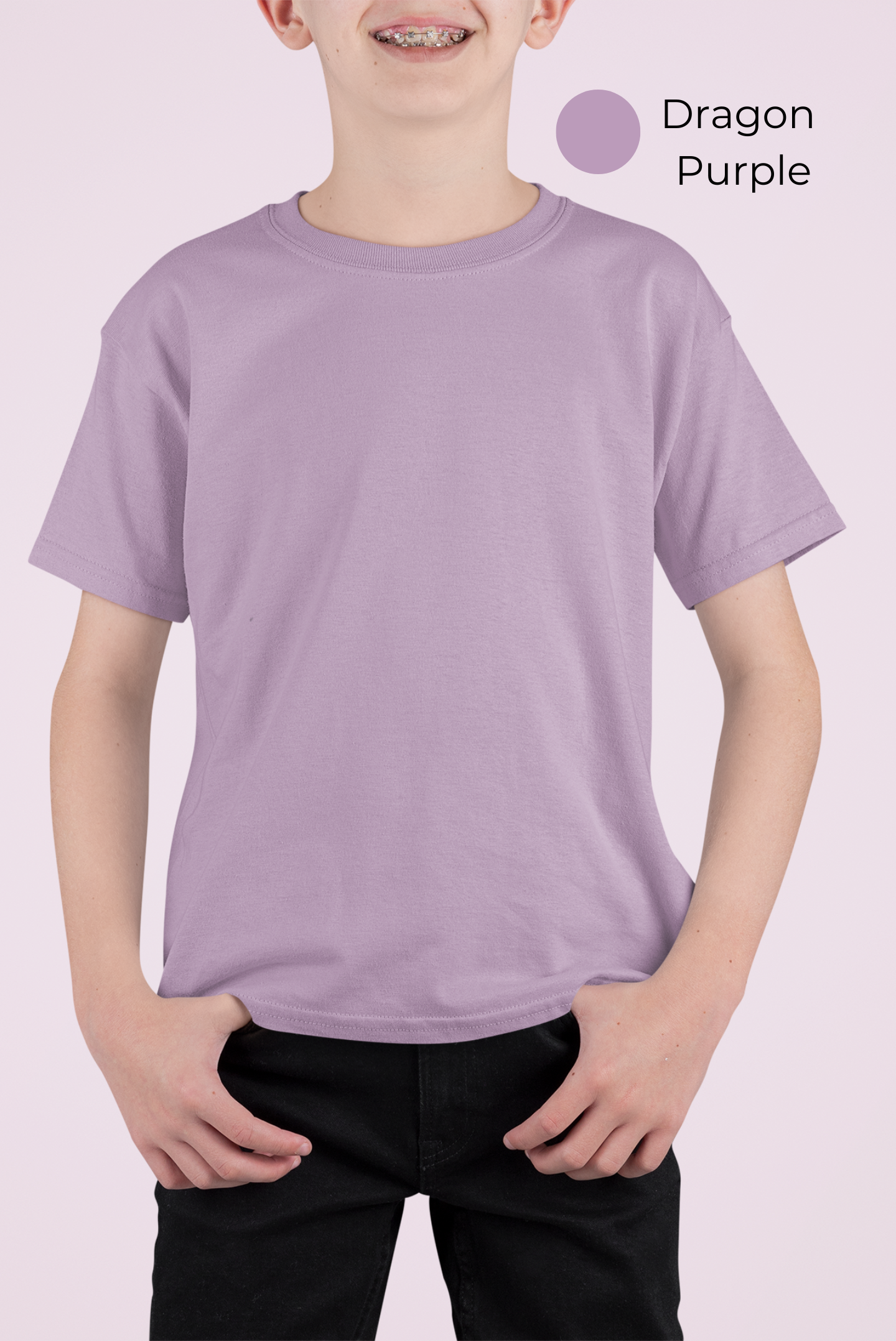Boy's Pack of 5 Crew Neck Tshirt