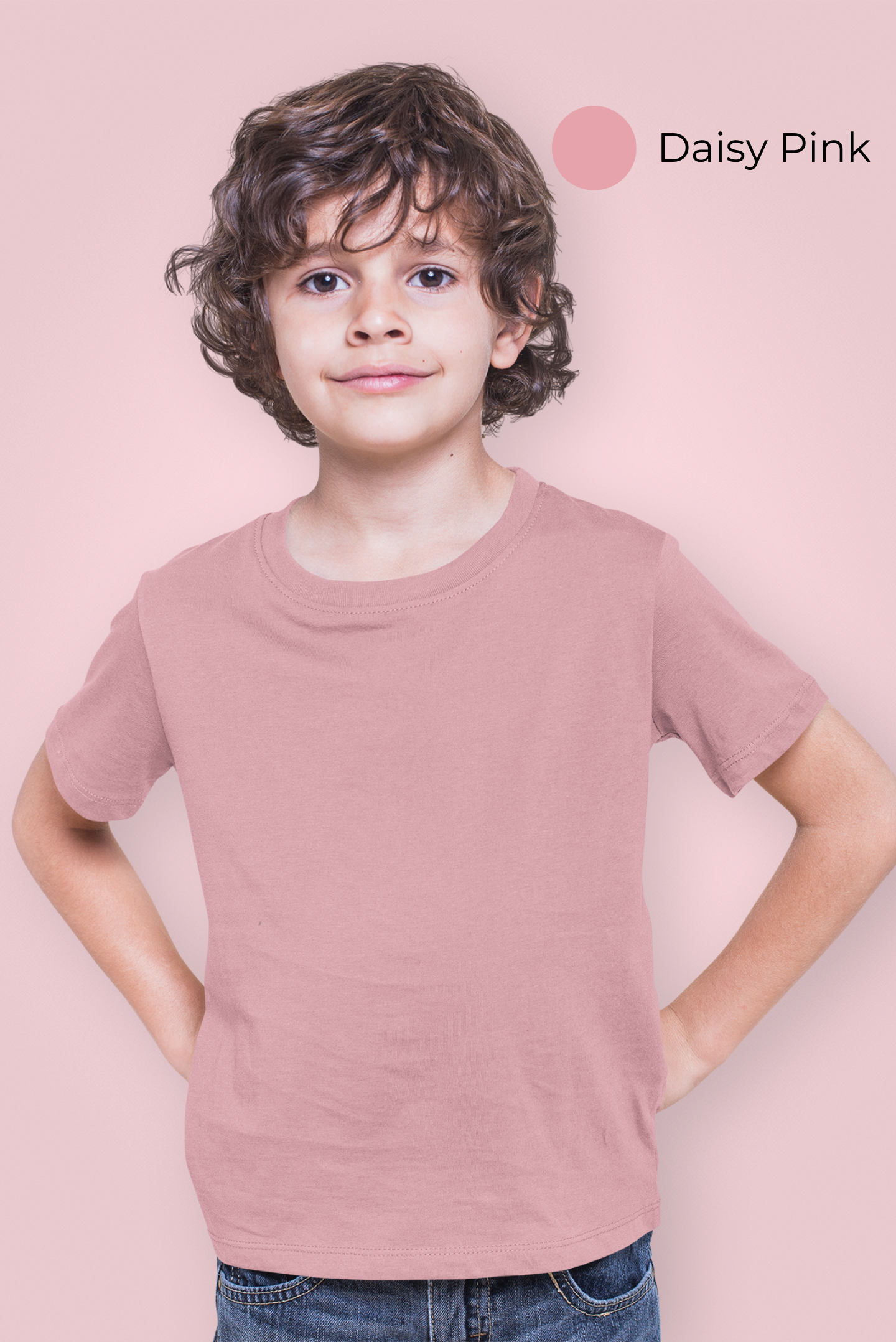 Boy's Pack of 5 Crew Neck Tshirt