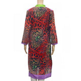 Women's Synthetic Kurtis (Multi Color, M)