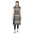 Women's Rayon Kurtis (Blue, L)
