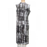 Women's Rayon Kurtis (Black, White, L)