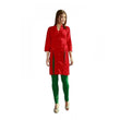 Women's Cotton Kurtis (Red, L)