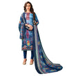 Generic Women's Cotton Unstitched Salwar-Suit Material With Dupatta (Multi, 2-2.5mtrs)