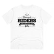Generic Men's PC Cotton Bike Ride Design Printed T Shirt (Color: White, Thread Count: 180GSM)