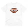 Generic Men's PC Cotton Bike Ride Design Printed T Shirt (Color: White, Thread Count: 180GSM)