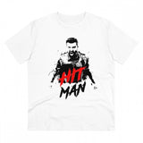 Generic Men's PC Cotton Cricket Design Printed T Shirt (Color: White, Thread Count: 180GSM)