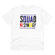 Generic Men's PC Cotton Squed Ki Syneagy Printed T Shirt (Color: White, Thread Count: 180GSM)