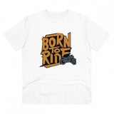 Men's PC Cotton Explore The Unseen Printed T Shirt (Color: White, Thread Count: 180GSM)