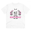 Generic Men's PC Cotton 65th Birthday Printed T Shirt (Color: White, Thread Count: 180GSM)