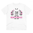 Generic Men's PC Cotton 58th Birthday Printed T Shirt (Color: White, Thread Count: 180GSM)