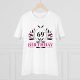 Generic Men's PC Cotton 69th Birthday Printed T Shirt (Color: White, Thread Count: 180GSM)