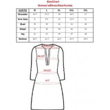 Women's Rayon Zari Zardozi Work Designer Floor Length Kurti (Black, Rayon)