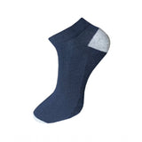 Generic 3_Pair Set Unisex Casual Cotton Solid Ankle Length Socks (Multicolor)