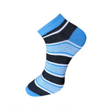 Generic 3_Pair Set Unisex Casual Cotton Striped Ankle Length Socks (Multicolor)