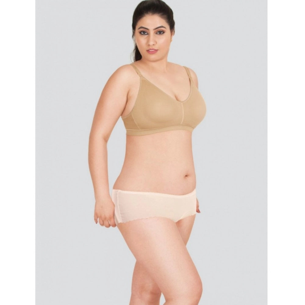 Plus Women's 4D Stretch Support Bra (Skin)