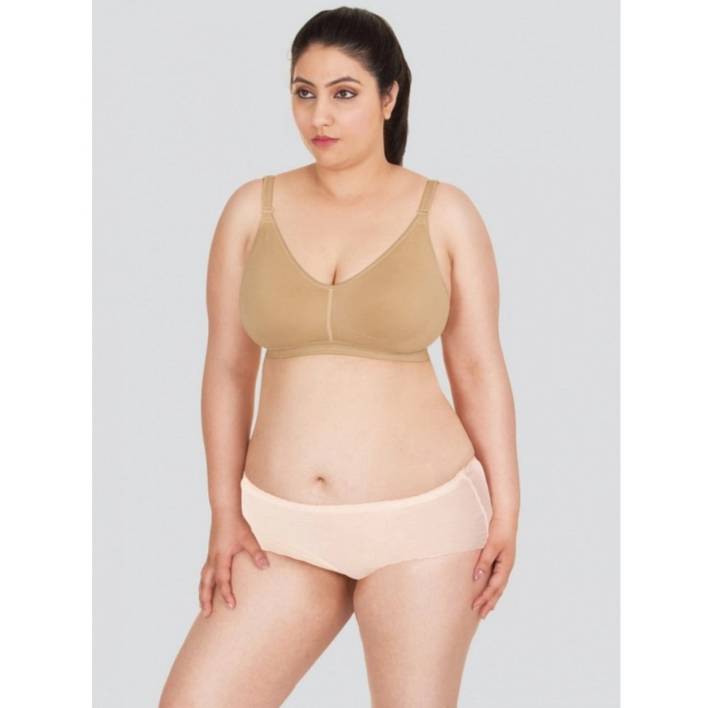 Plus Women's 4D Stretch Support Bra (Skin)