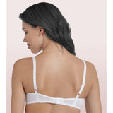 Women's Cotton Non-Wired &amp; Medium Coverage T-Shirt Bra (White)