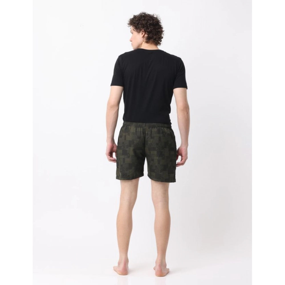 Pack_of_2 Men's Polycotton Printed Boxer Shorts (Multicolor)