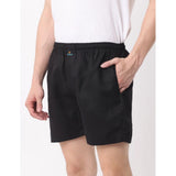 Pack_of_2 Men's Polycotton Solid Boxer Shorts (Multicolor)
