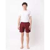 Pack_of_2 Men's Polycotton Solid Boxer Shorts (Multicolor)