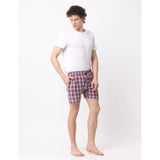 Pack_of_2 Men's Polycotton Checked Boxer Shorts (Multicolor)
