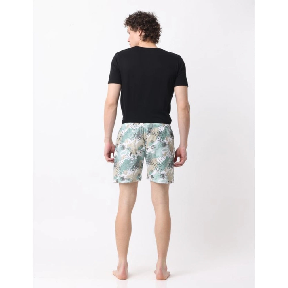Pack_of_2 Men's Polycotton Printed Boxer Shorts (Multicolor)