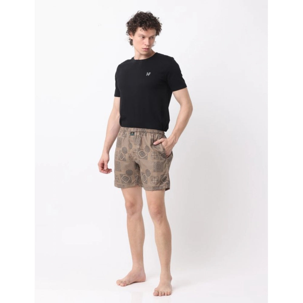 Pack_of_2 Men's Polycotton Printed Boxer Shorts (Multicolor)