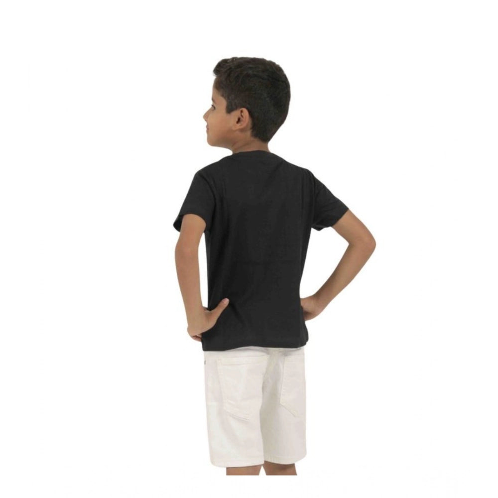 Pack of 2 Boy's Cotton Printed Short Sleeve T-Shirt's (Multicolor)