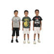 Pack of 3 Boy's Cotton Printed Short Sleeve T-Shirt's (Multicolor)