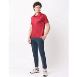 Pack of 2 Men's Casual Cotton Blend Solid Short Sleeve Tshirts (Multicolor)