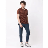 Pack of 2 Men's Casual Cotton Blend Solid Short Sleeve Tshirts (Multicolor)