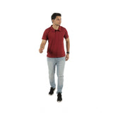 Pack of 2 Men's Casual Cotton Solid Short Sleeve Tshirts (Multicolor)