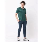 Pack of 2 Men's Casual Cotton Blend Solid Short Sleeve Tshirts (Multicolor)