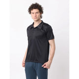Pack of 2 Men's Casual Cotton Blend Solid Short Sleeve Tshirts (Multicolor)