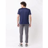 Pack of 2 Men's Casual Polyester Blend Solid Short Sleeve Tshirts (Multicolor)
