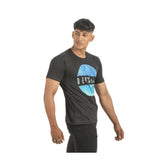 Pack of 2 Men's Casual Cotton Printed Short Sleeve Tshirts (Multicolor)