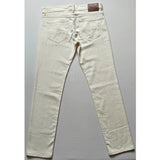 Generic Men's Cotton Blended Solid Classic Fit Jeans (Beige)