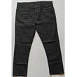 Generic Men's Cotton Blended Solid Plus Size Jeans (Black)