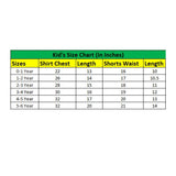Boy's Cotton Blend Printed Short Sleeve Shirt (MultiColor)