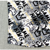 Boy's Cotton Blend Printed Short Sleeve Shirt (MultiColor)