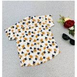 Boy's Cotton Blend Printed Short Sleeve Shirt and Shorts Set (MultiColor)