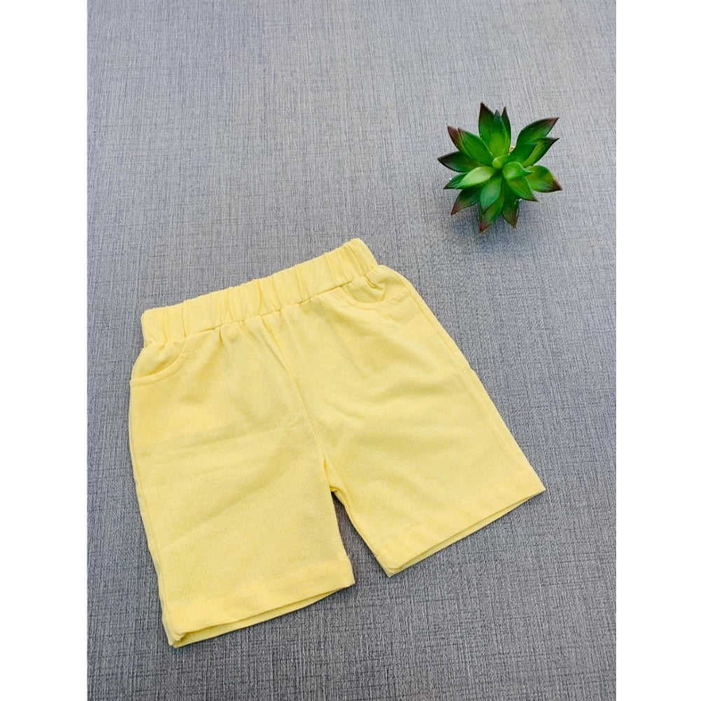 Boy's Cotton Blend Printed Short Sleeve Shirt and Shorts Set (MultiColor)