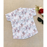 Boy's Cotton Blend Printed Short Sleeve Shirt and Shorts Set (MultiColor)