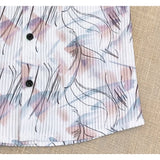 Boy's Cotton Blend Printed Short Sleeve Shirt (MultiColor)