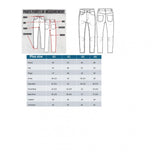 Men's Cotton Blended Solid Plus Size Jeans (Black)