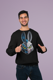Black Color Cotton Sweatshirt RABBIT