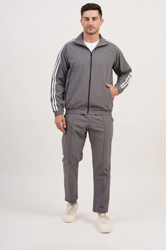 COLORS QUEE Tracksuit Set For Men - Grey