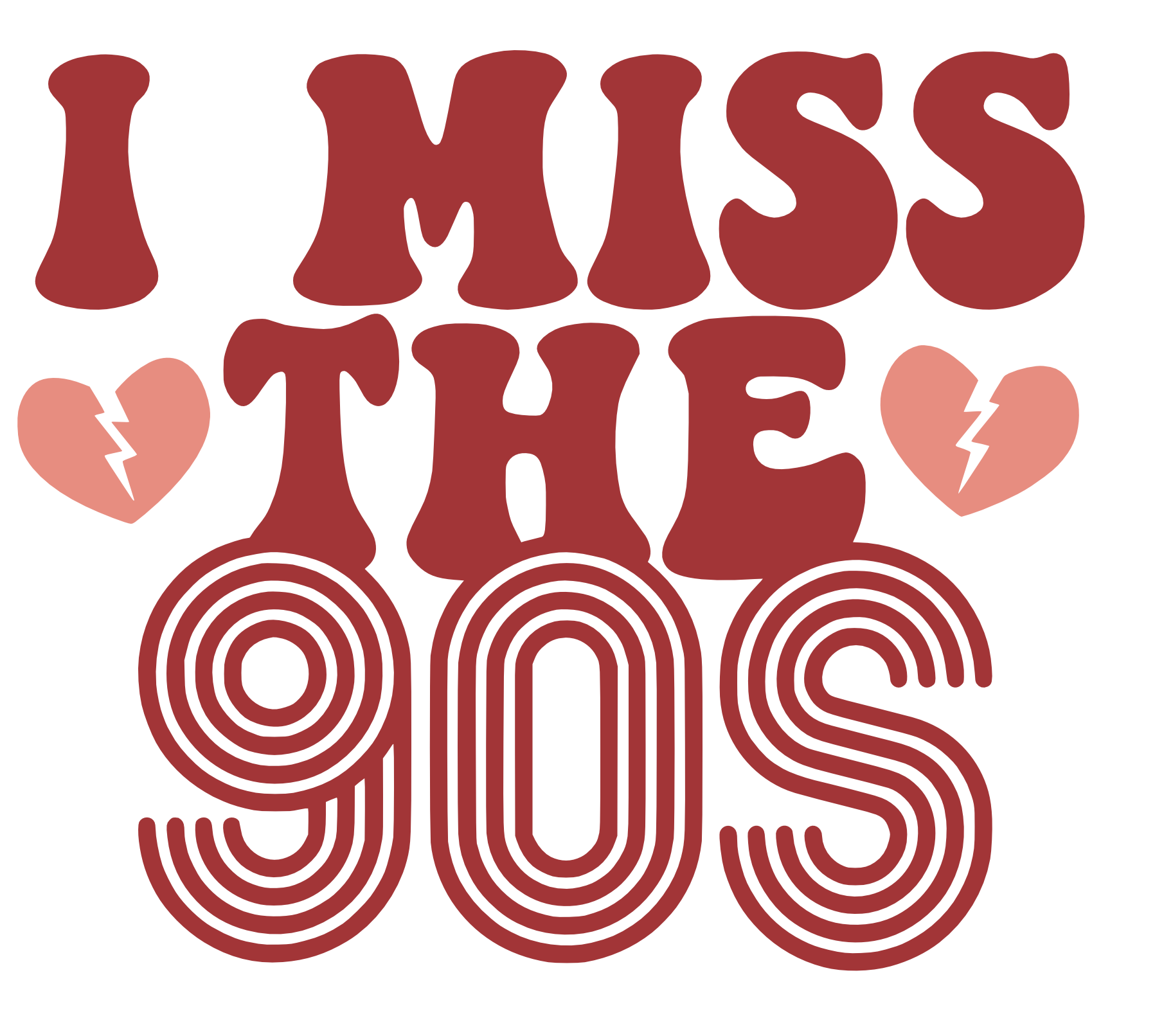 90s Retro Custom T-Shirt Designs